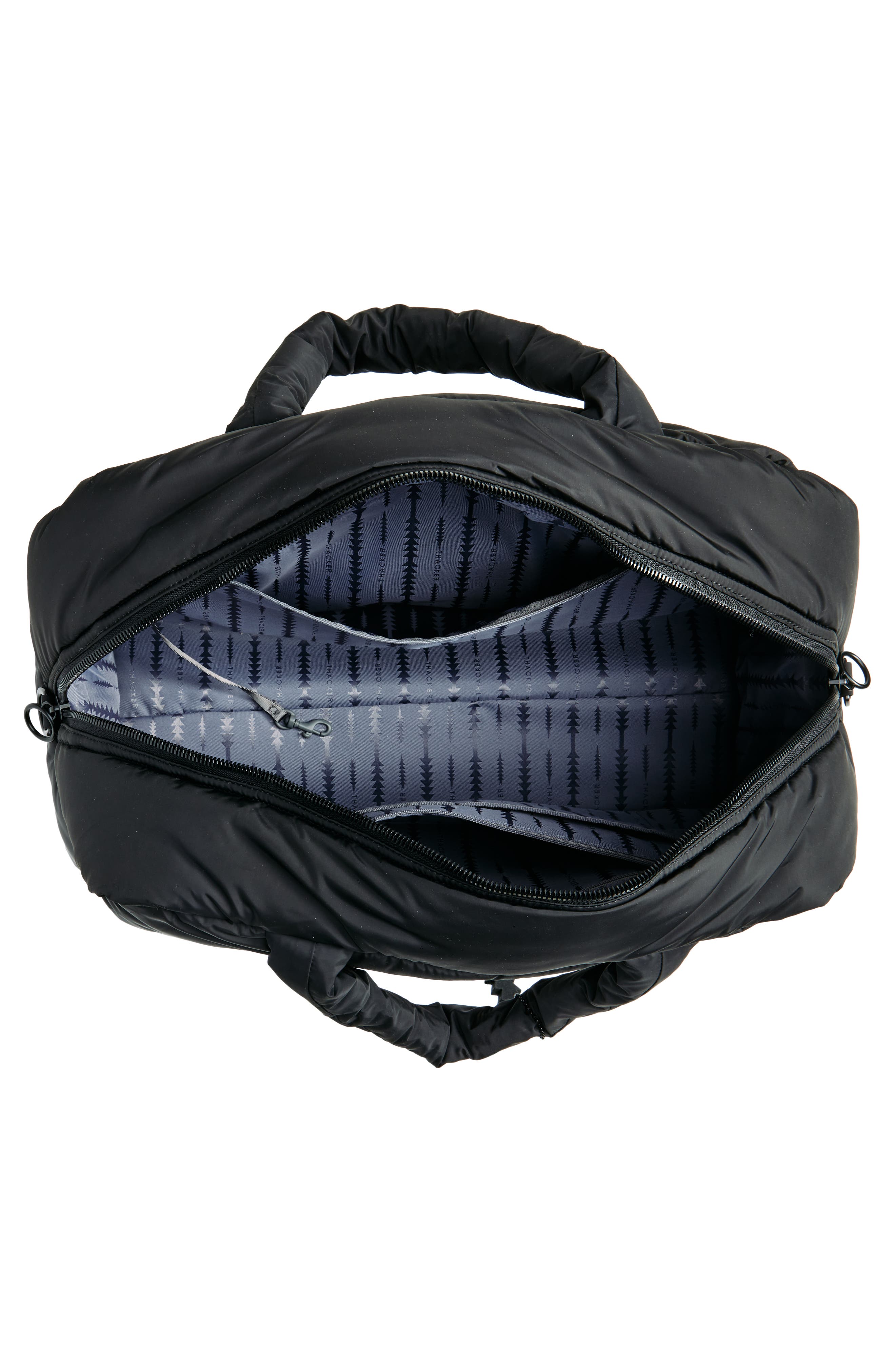Thacker Quinn Large Duffle Bag, Alternate, color, Black/Black