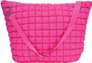Iscream Kids' Pretty Pink Puffy Weekender Bag