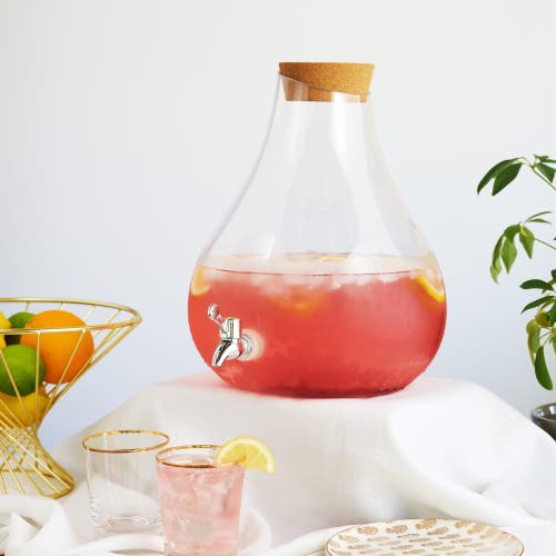 Twine Pearl Beverage Dispenser In Clear