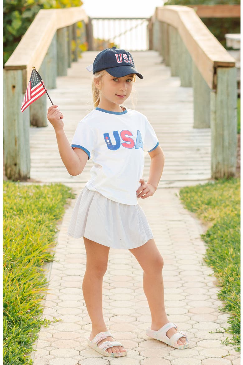 USA Patriotic T-Shirt, Alternate, color, Red/White/Blue
