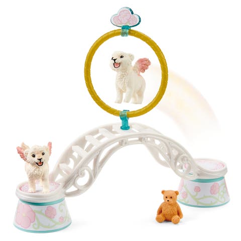Bayala Winged Baby Lion Training, Figurine Playset, 9 Pieces, Kids