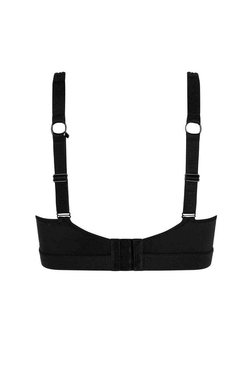 Amoena Jolie Wire-Free Bra, Alternate, color, Black/Grey