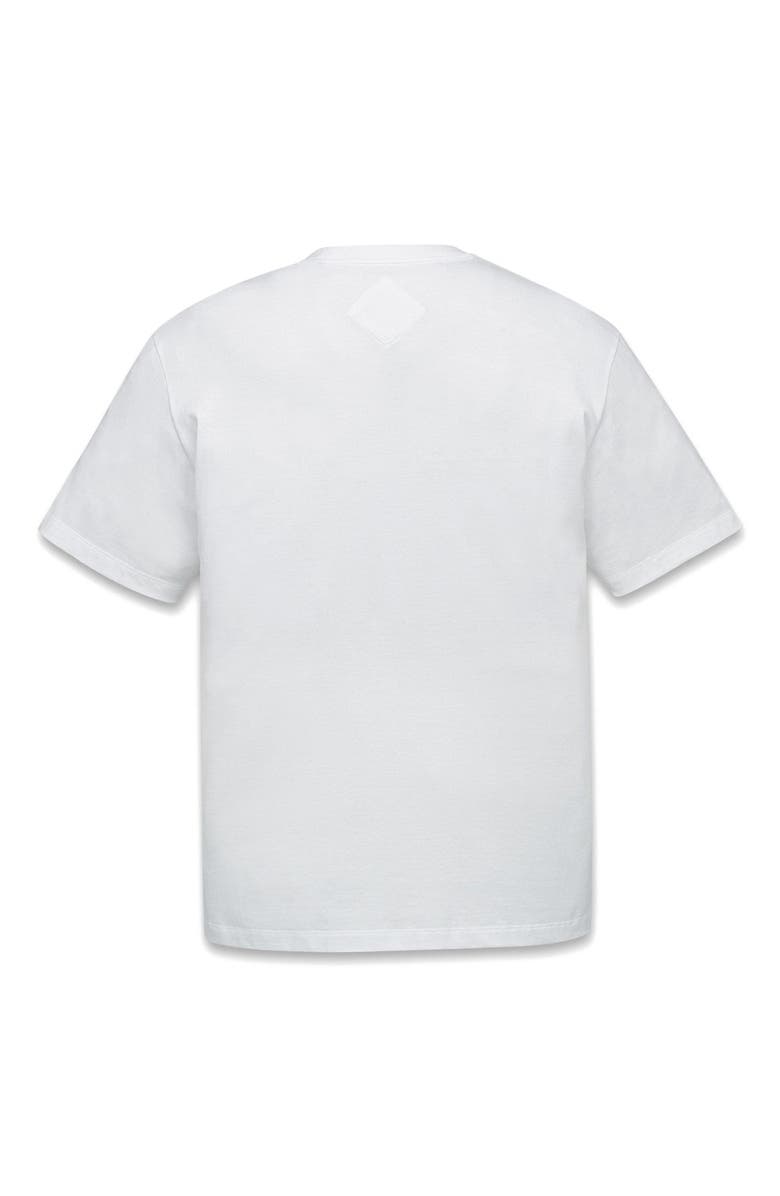 MCM Planet MCM Rabot T-Shirt in Organic Cotton, Alternate, color, White