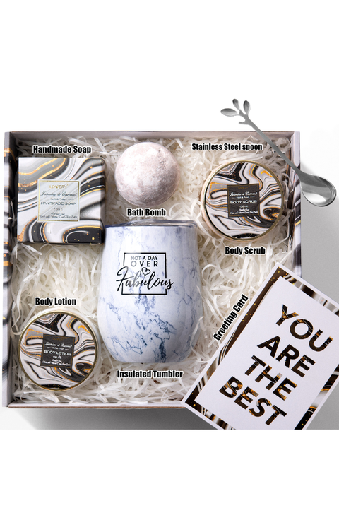 Spa Gift Box with Wine Tumbler