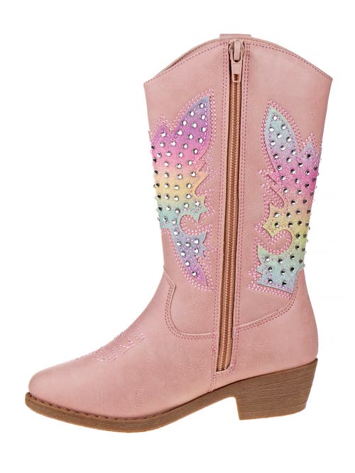 Kensie Girl Zip Up Boot With Heel