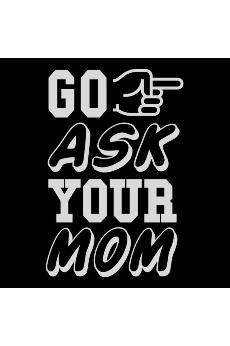 Men's Lost Gods Go Ask Mom  Graphic T-Shirt, Alternate, color, Black
