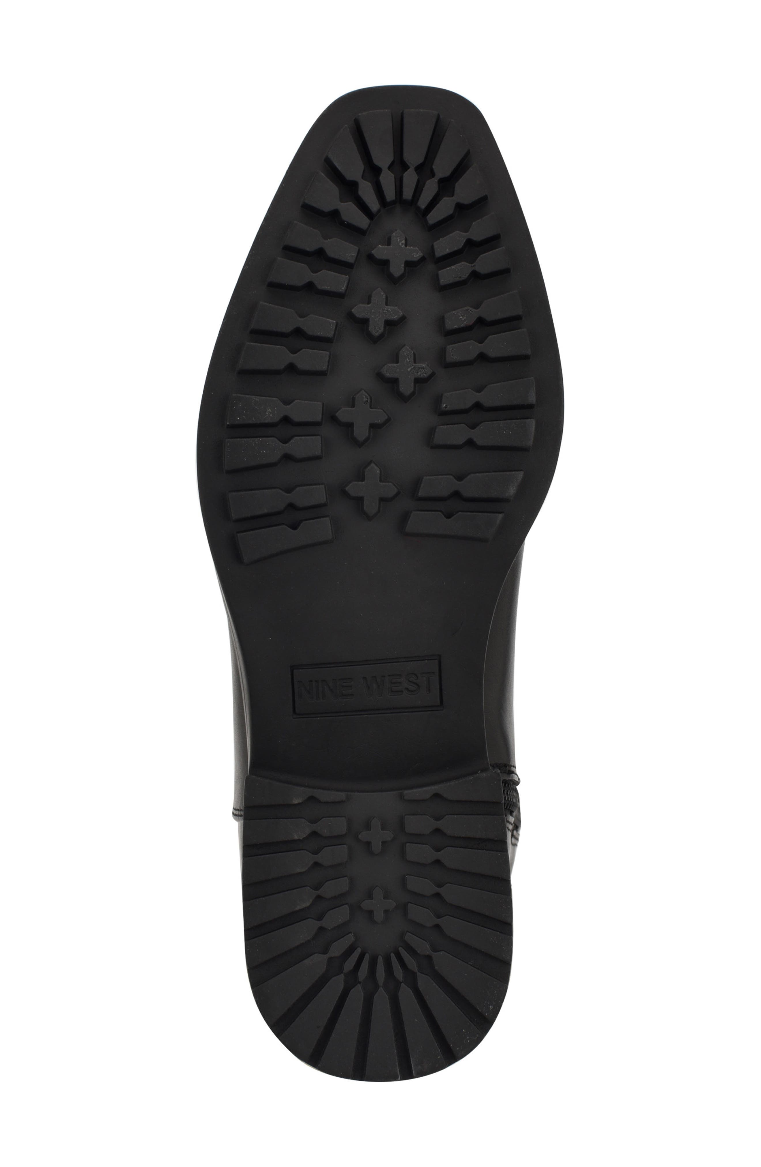 Nine West Blondy Square Toe Knee High Boot, Alternate, color, Black 001