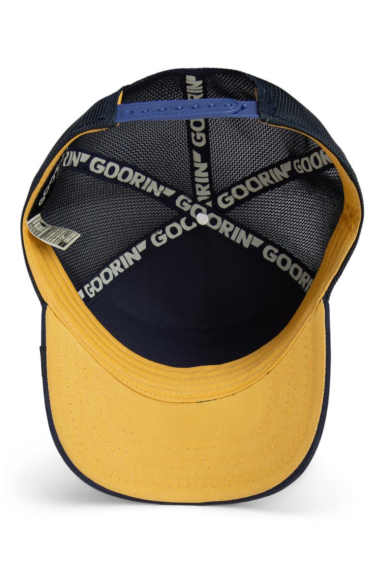 High Class Remix Dog Patch Snapback Trucker Hat, Alternate, color, MULTI COLOR
