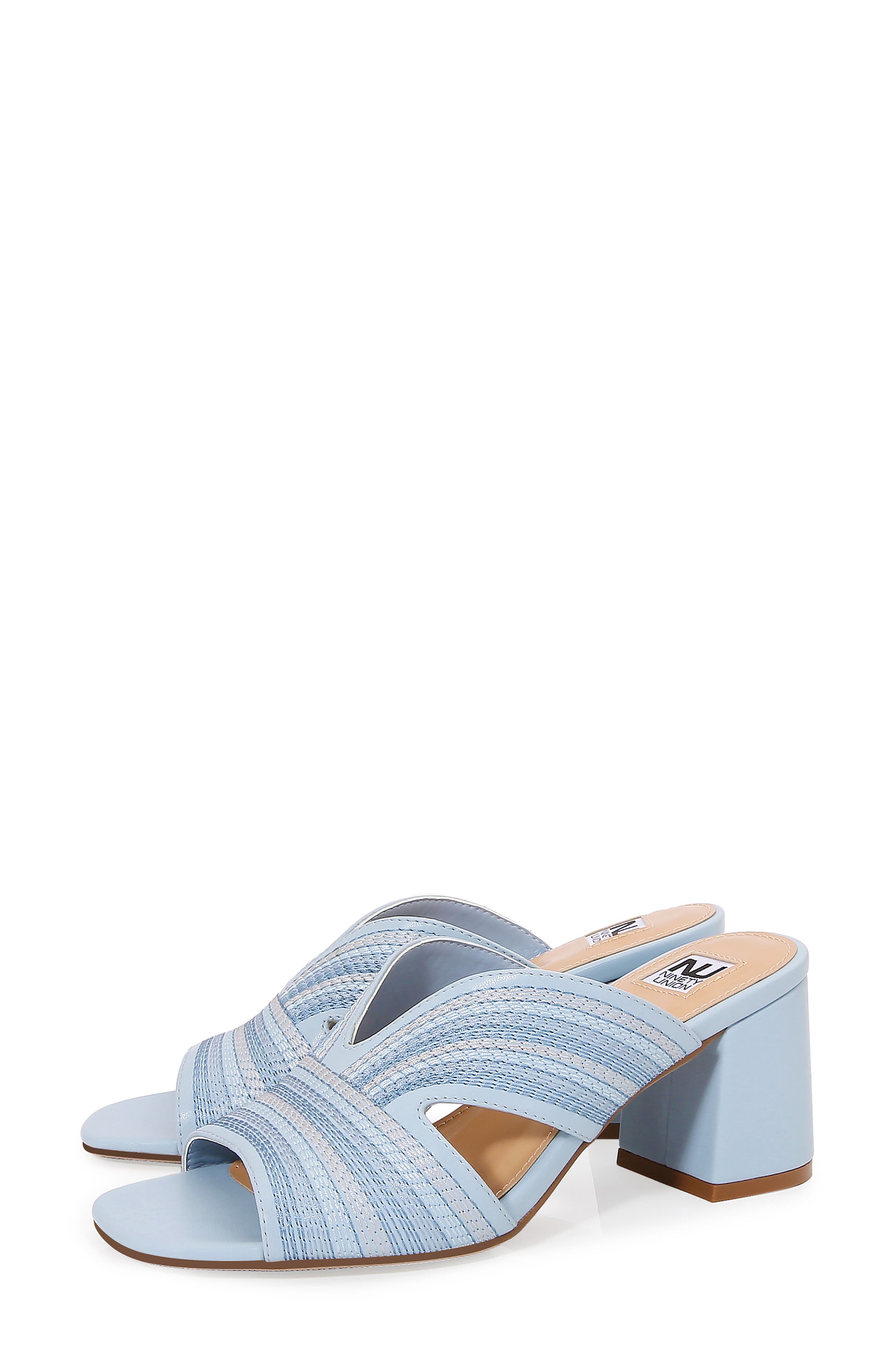 Venice Slide Sandal, Alternate, color, BLUE MULTI
