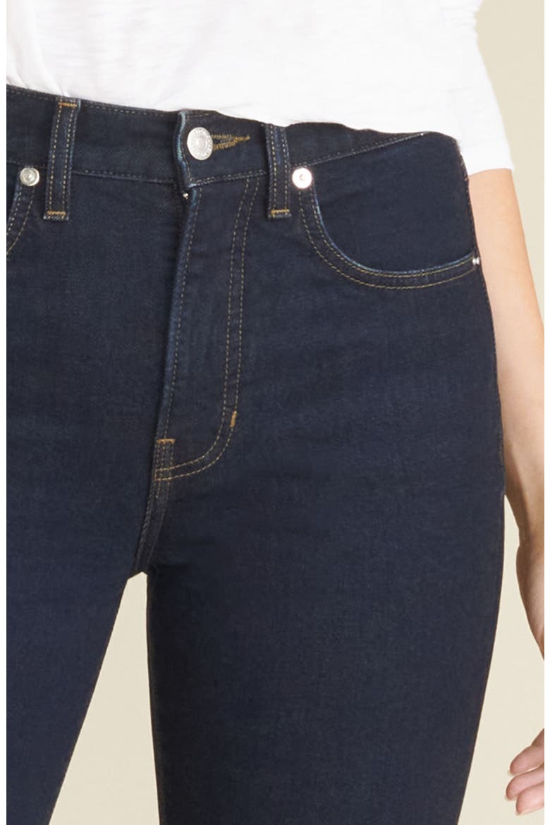 Ryleigh High Waist Slim Straight Leg Jeans, Alternate, color, DARK NIGHT