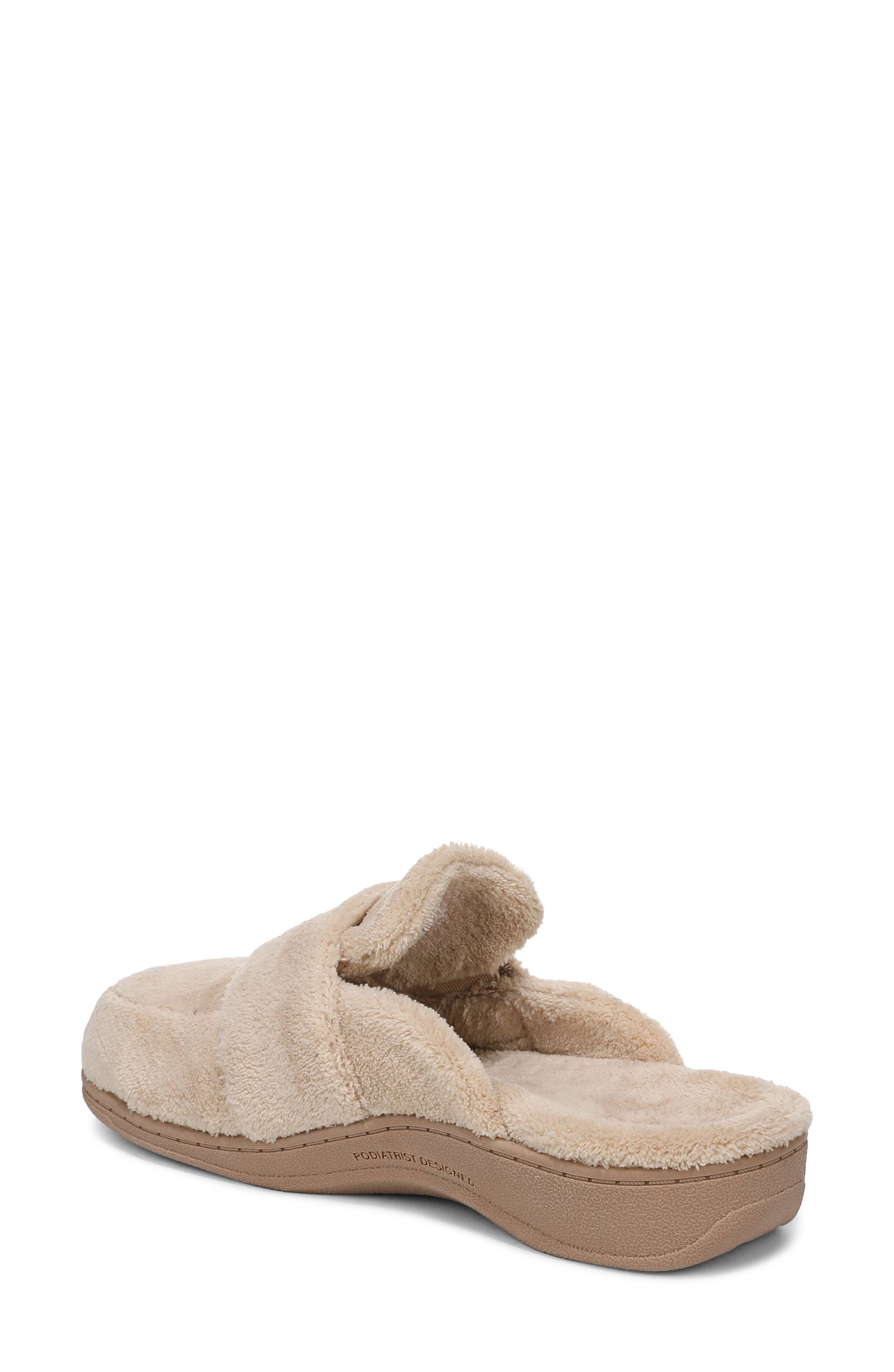 Gemma II Slipper, Alternate, color, TAN TERRY