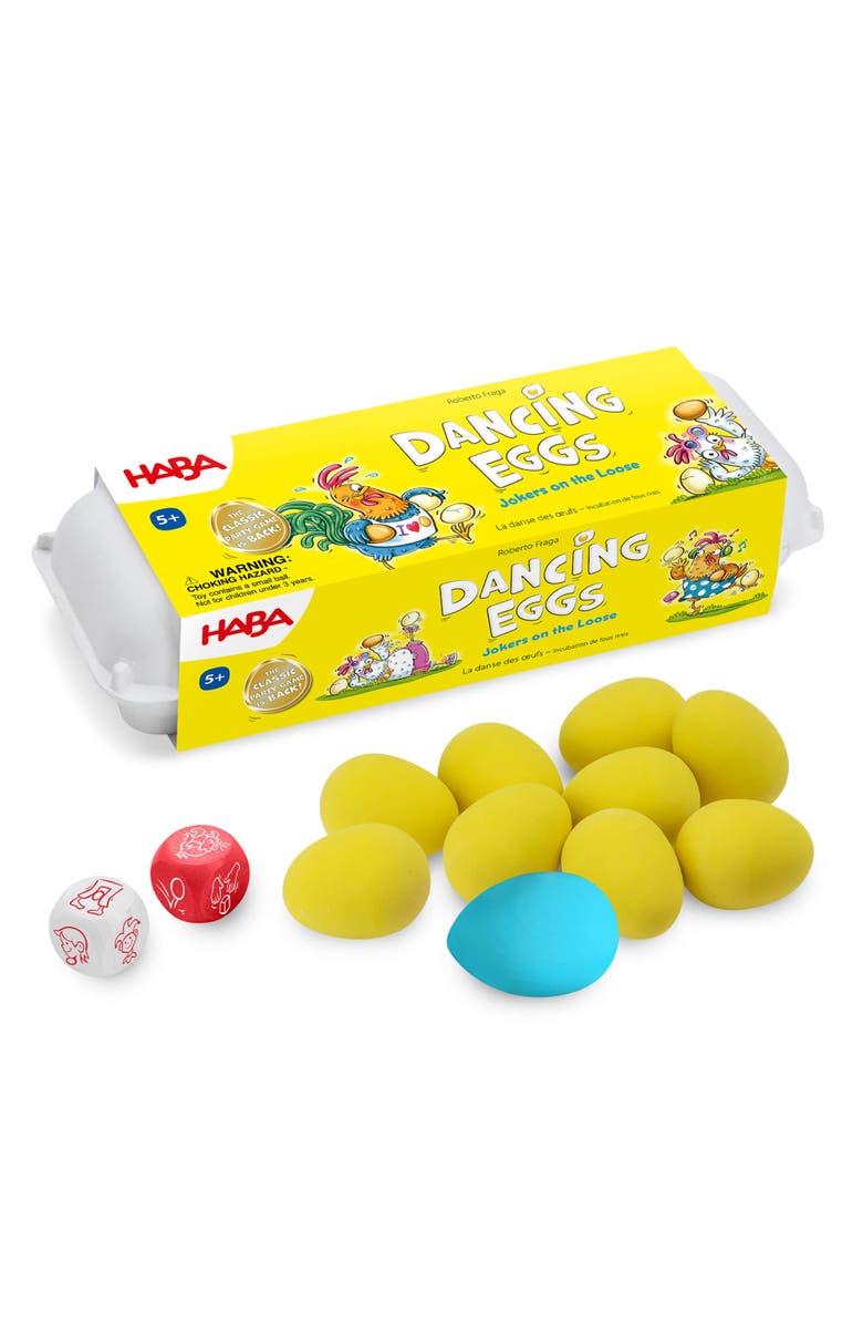 HABA Dancing Eggs Active Kids Game, Main, color, Multi