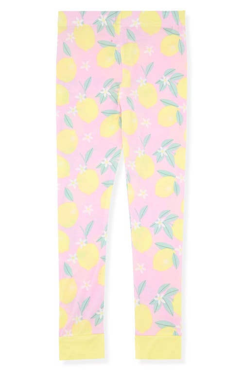 Cloud Nine Fitted Two-piece Pajamas In Yellow