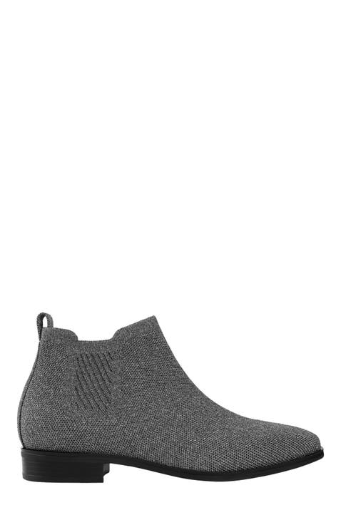 Square-Toe Water-Repellent Ankle Boots (Ryan Pro)