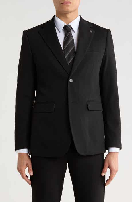T.R. PREMIUM Slim Fit Cotton Blend Sport Coat