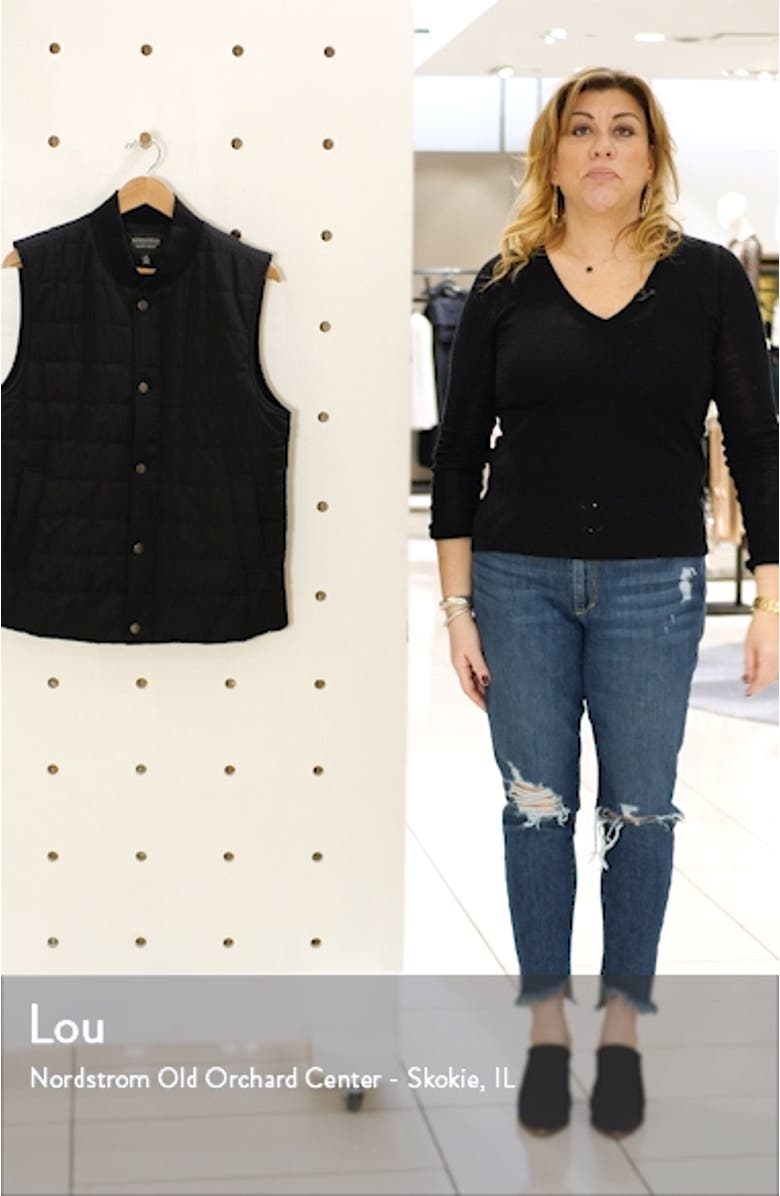 Men's Shop Quilted Puffer Vest, sales video thumbnail