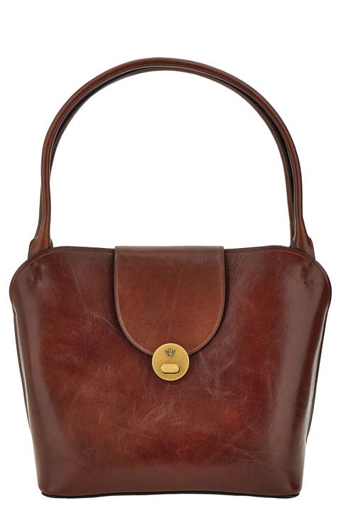 Medium Vivian Leather Shoulder Bag