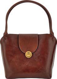 Versace Medium Vivian Leather Shoulder Bag