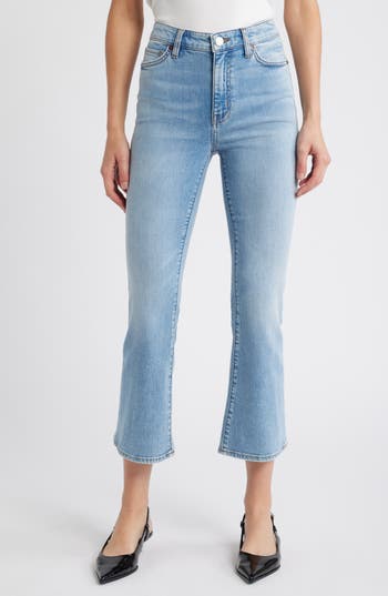 Frame Le Crop Mini Boot (bio)degradable Organic Cotton Jeans In Cosette
