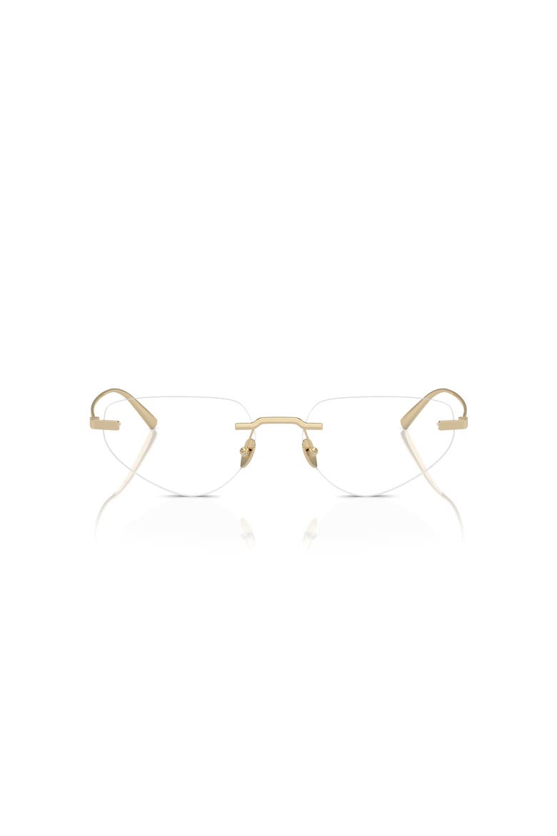 55mm Irregular optical glasses, Alternate, color, Gold
