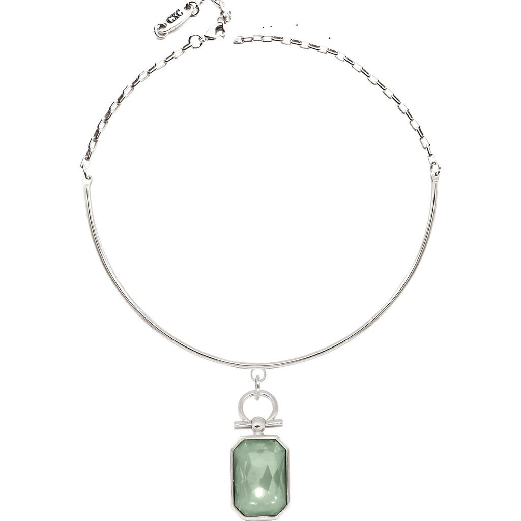 Cxc Omega Light Choker In Metallic