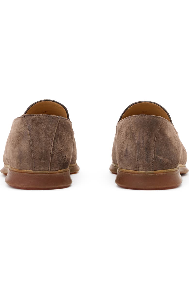 John Varvatos Thompson Venetian Loafer, Alternate, color, Chocolate