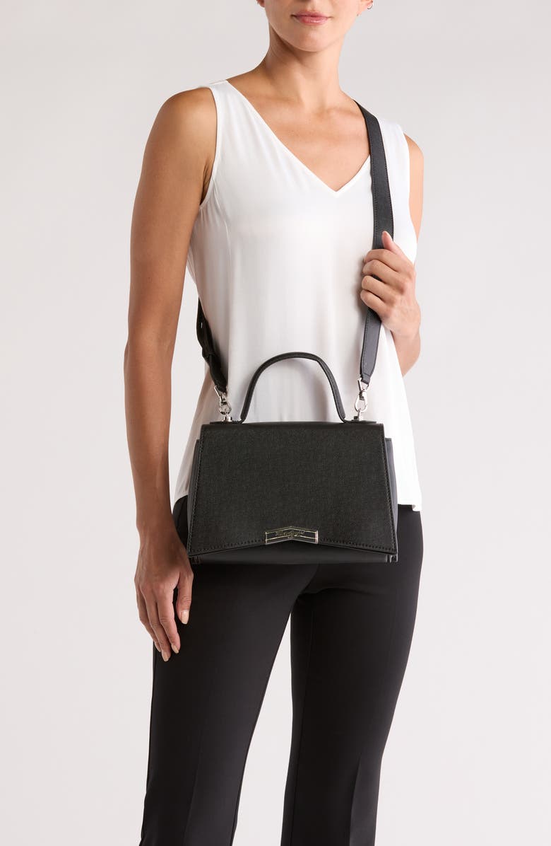 KARL LAGERFELD PARIS Tropez Satchel Bag, Alternate, color,