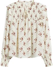 Treasure & Bond Smock Yoke Top