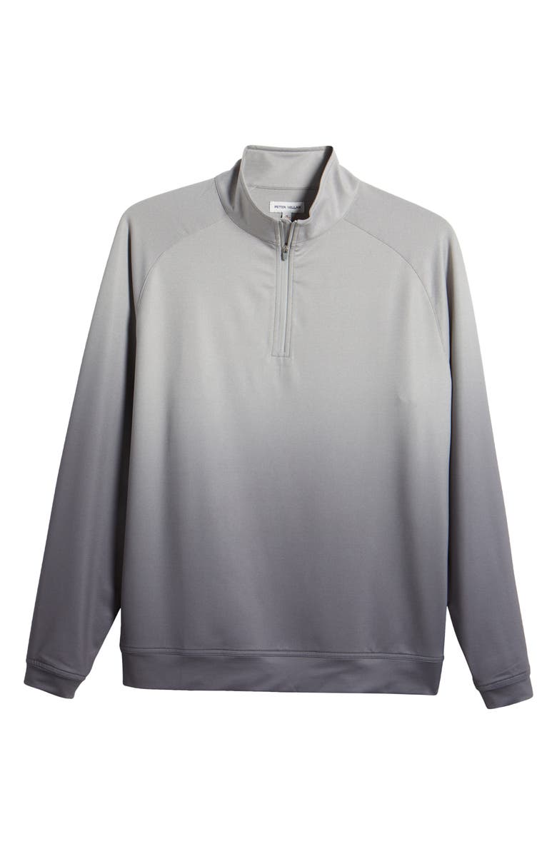 Peter Millar Perth Ombré Quarter Zip Performance Pullover, Alternate, color, 