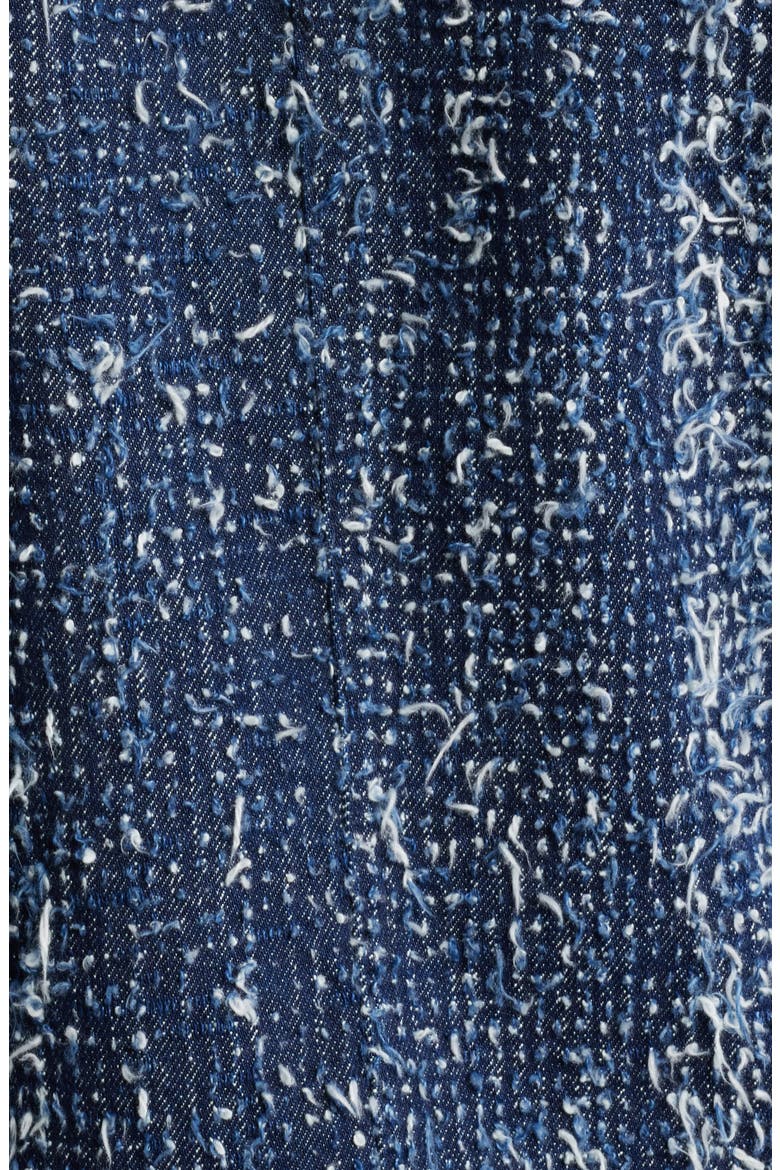 Denim Bouclé Jacket, Alternate, color, MAGIC