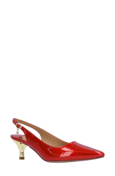 Ferryanne Slingback Pointed Toe Pump (Women)