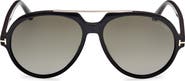 TOM FORD 59mm Pilot Sunglasses