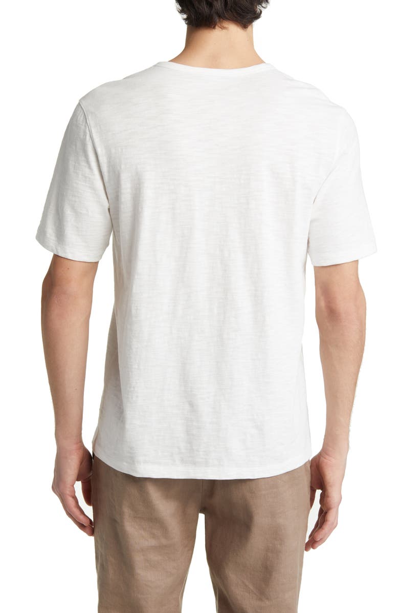 Vince Slub Split Neck T-Shirt, Alternate, color, 