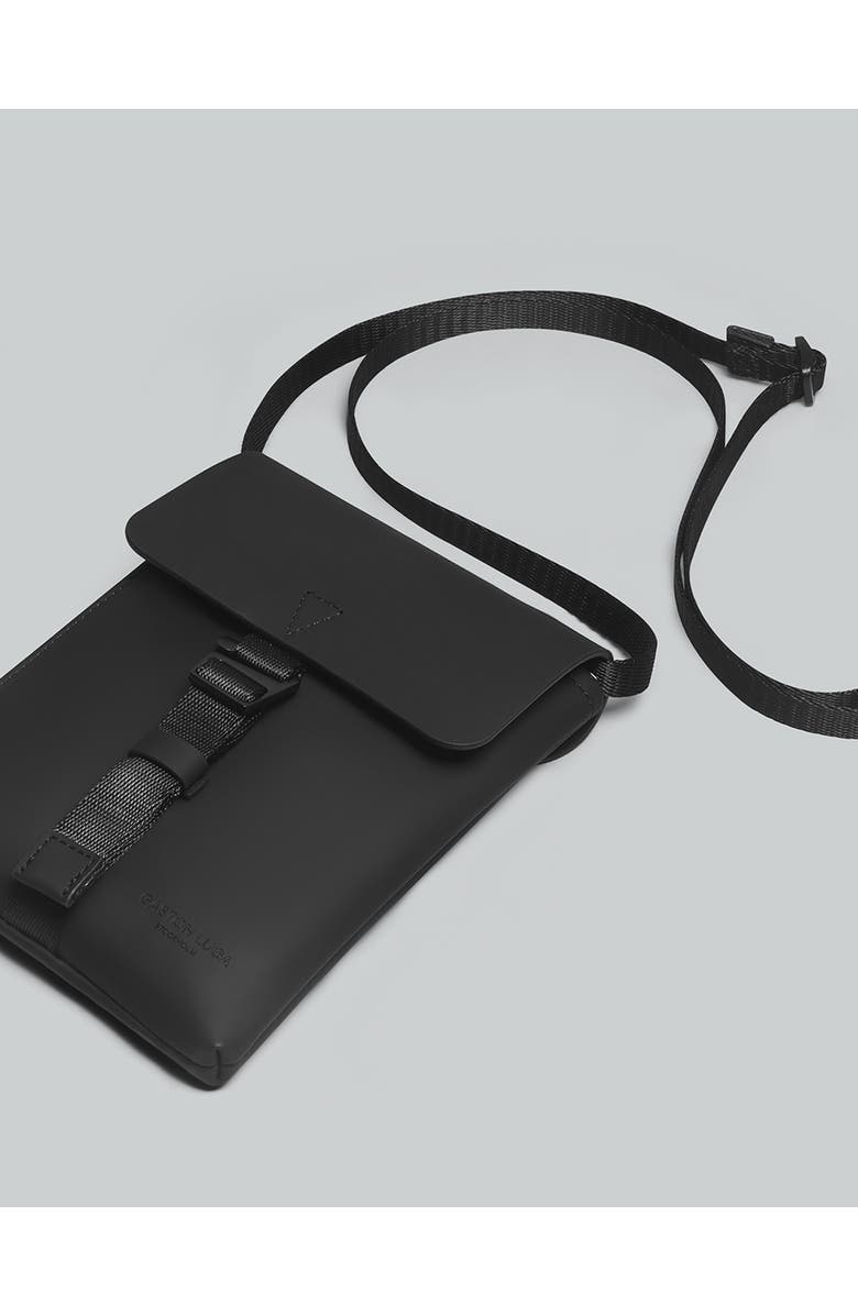 Gaston Luga Spläsh Mini Crossbody Bag - Black, Alternate, color, Black