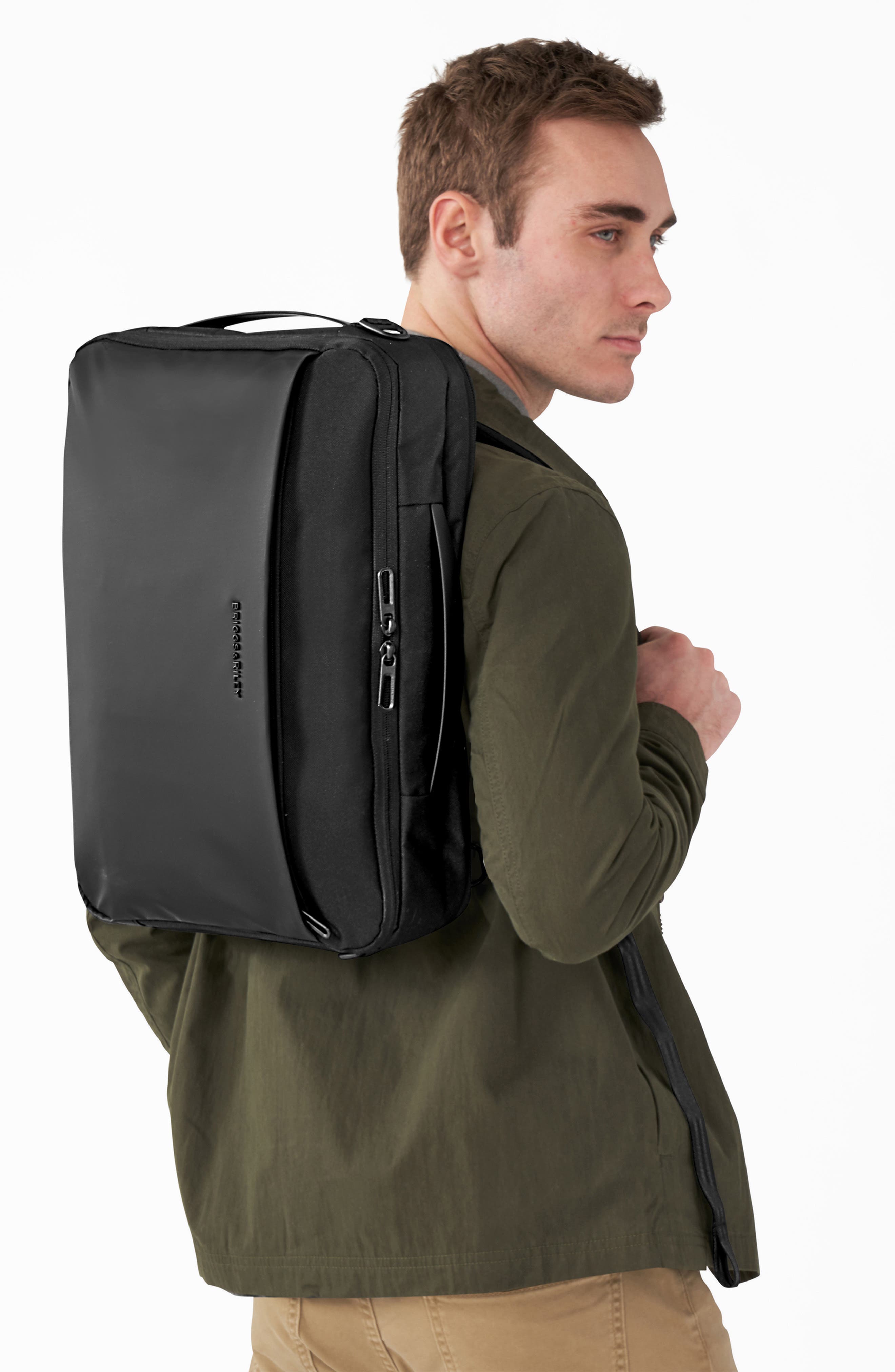Briggs & Riley Delve Convertible Briefcase Backpack, Alternate, color, 