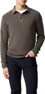 Rodd & Gunn Eastern Bush Long Sleeve Cotton Rib Polo Sweater