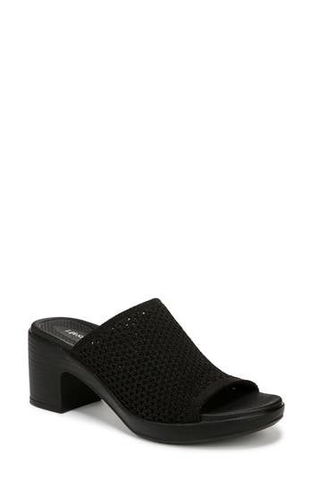 Bzees Ella Block Heel Sandal In Black