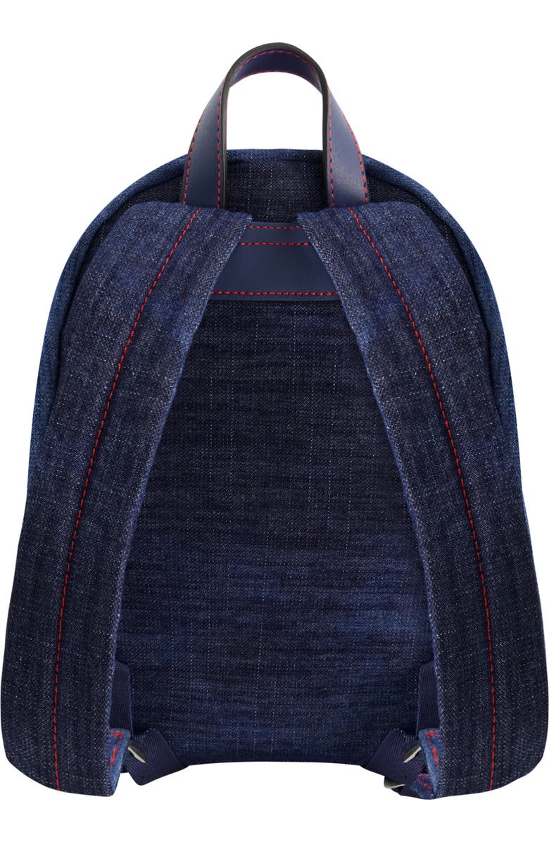 True Religion Mini Denim Logo Backpack, Alternate, color,