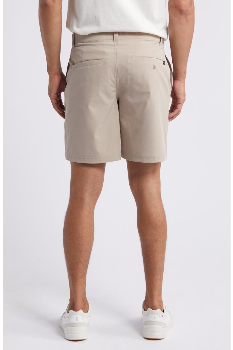 Ethan Flat Front Golf Shorts, Alternate, color, TAN