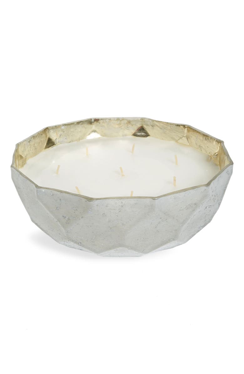 Anthropologie Home Juniper & Sage Large Frosted Ice Candle, Main, color,