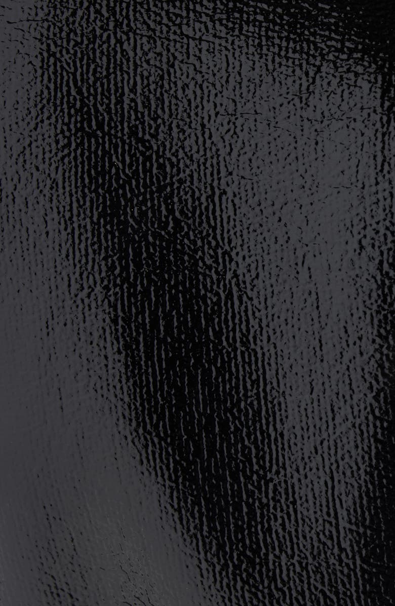 Courrèges Heritage Vinyl Trench Coat, Alternate, color, Black