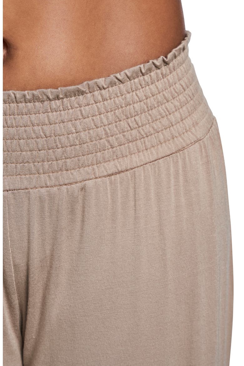 Laina During & After 2-Piece Maternity/Nursing Sleep Set, Alternate, color, LATTE