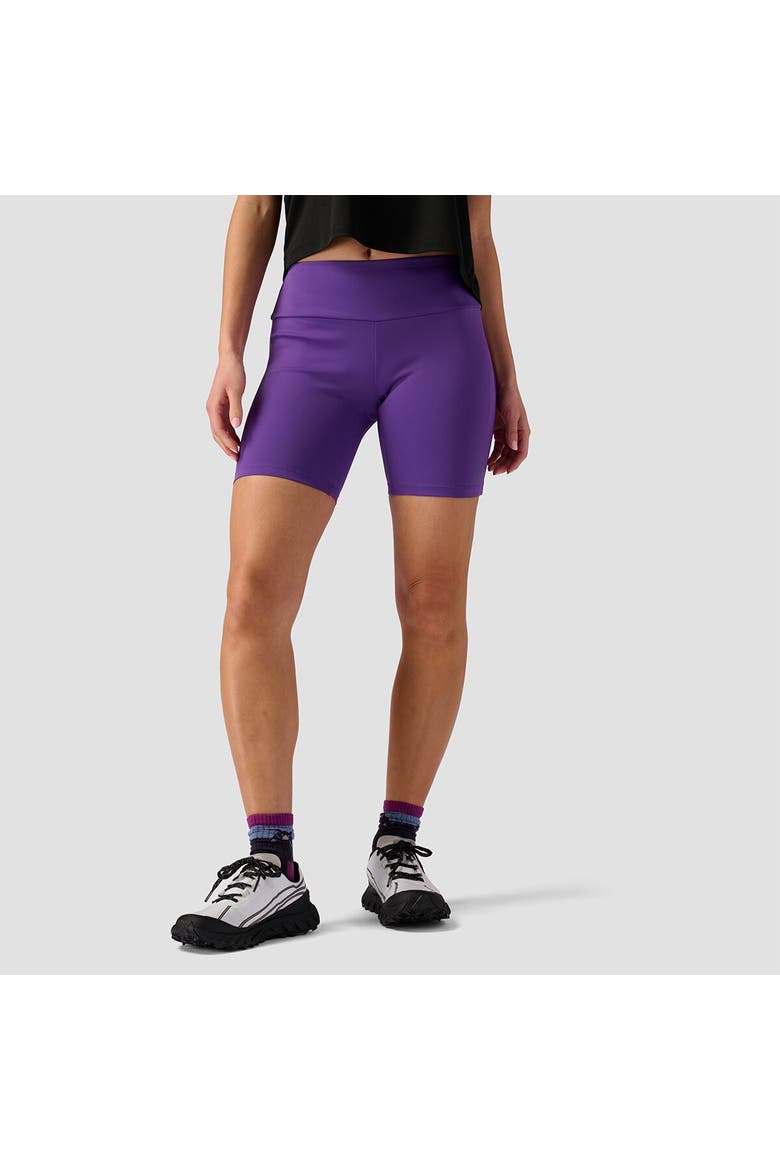 Destination Run Bike Short - Women's, Main, color, Tillandsia Purple