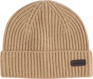 Brooks Brothers Pure Cashmere Rib Cuffed Beanie