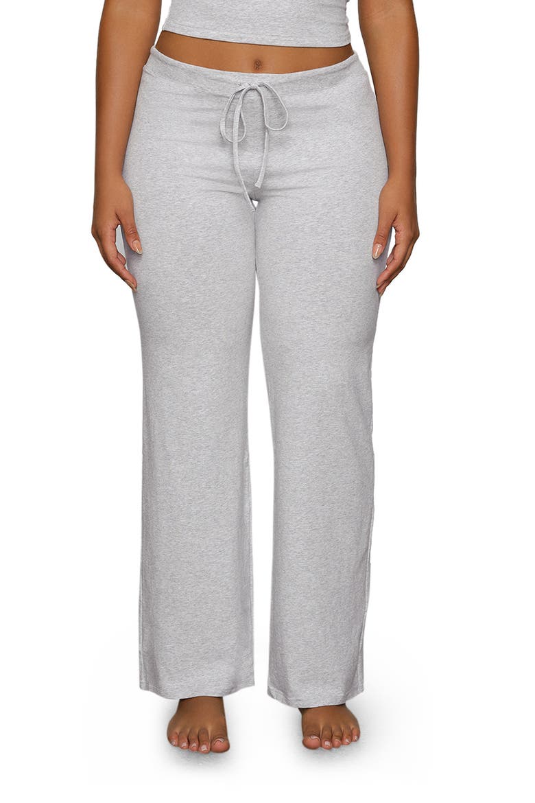 Stretch Cotton Sleep Pants, Main, color, LIGHT HEATHER GREY