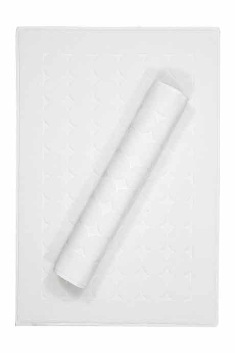 Sinemis Circle Bath Mat - Set of 2 - White