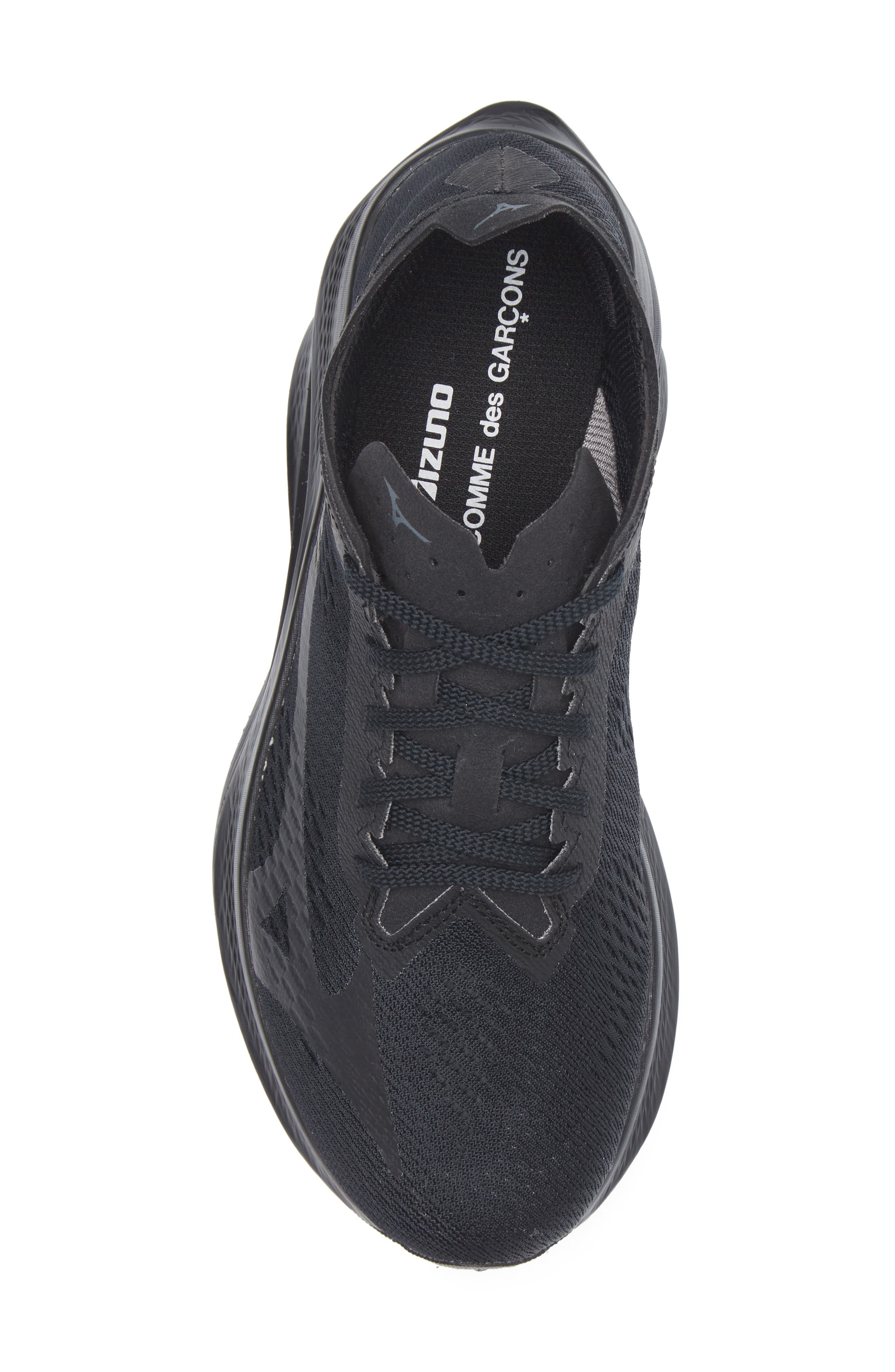 Comme des Garçons x Mizuno Wave Rebellion Pro 3 Sneaker, Alternate, color, Black