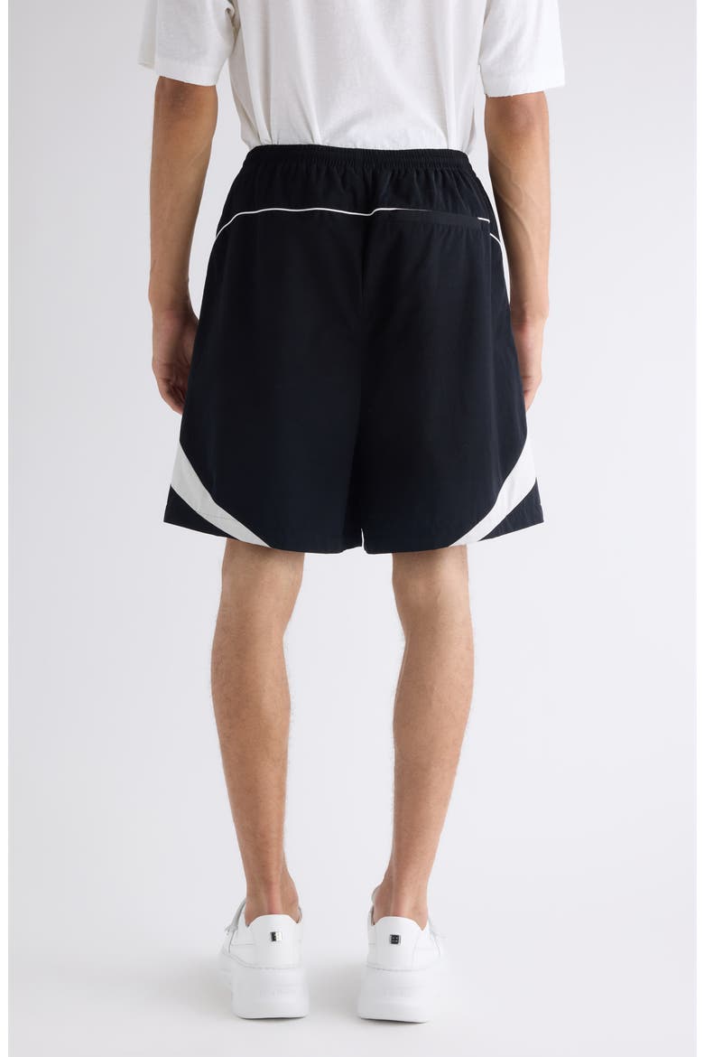 Peachy Wide Leg Shorts, Alternate, color, BLACK