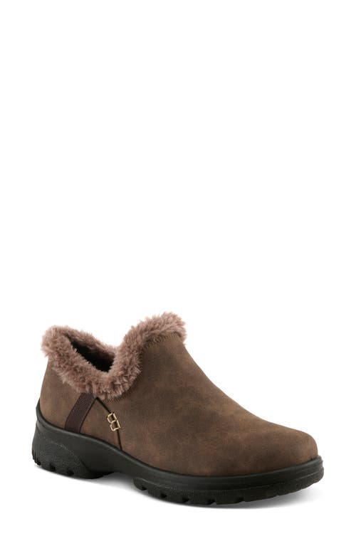 Flexus By Spring Step Bambari Slip-on Shoe In Brown