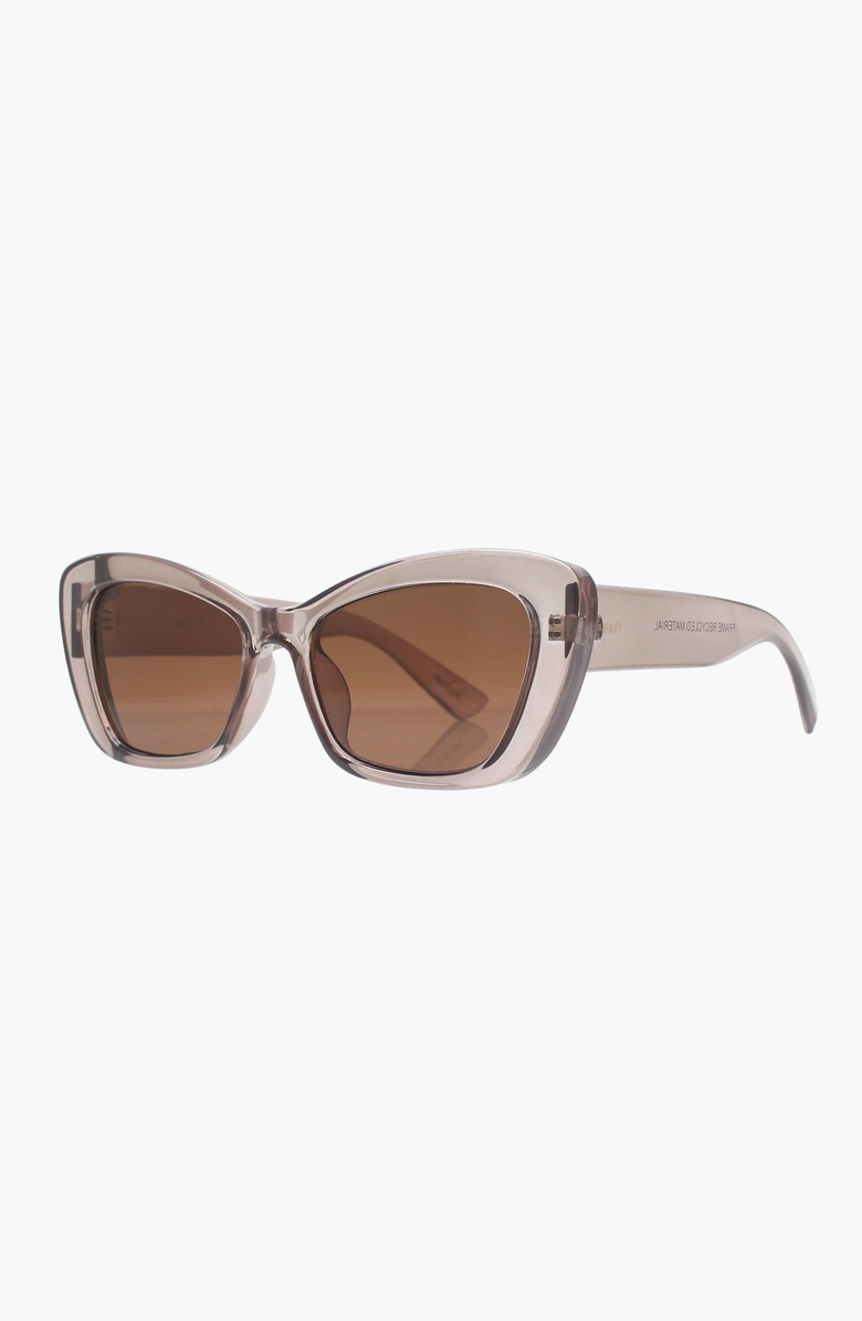 Reality Eyewear Absolutely Flawless Sunglasses, Alternate, color, Grey Mocca